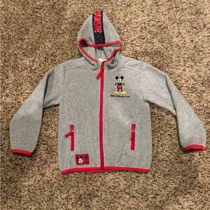Disney World Mickey Mouse fleece jacket with hood